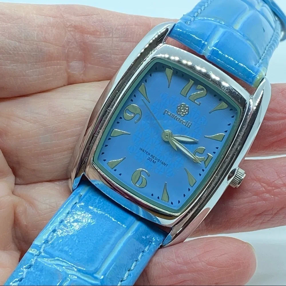 PASTORELLI  Blue Genuine Leather Watch